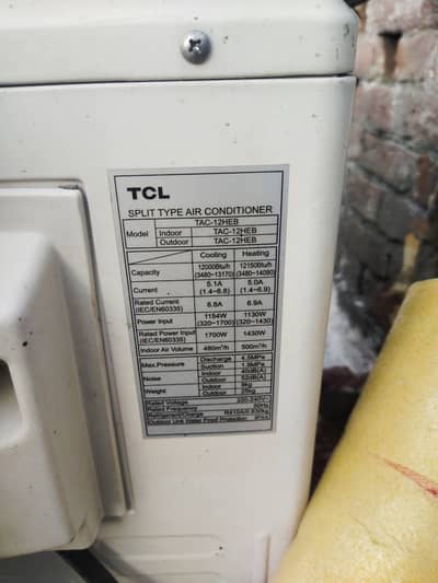 TCL DC Inverter 1Ton