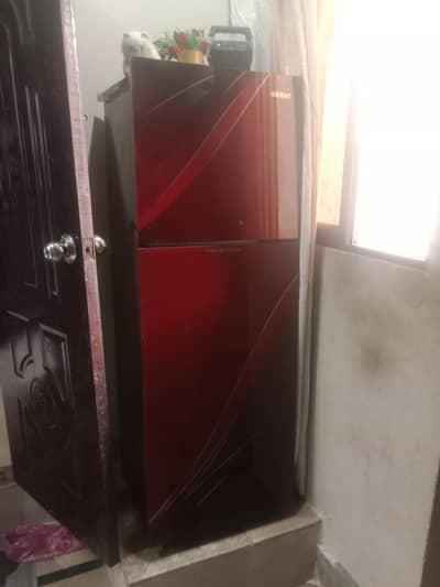glass door refrigerator for sale! excellent cooling! warranty card