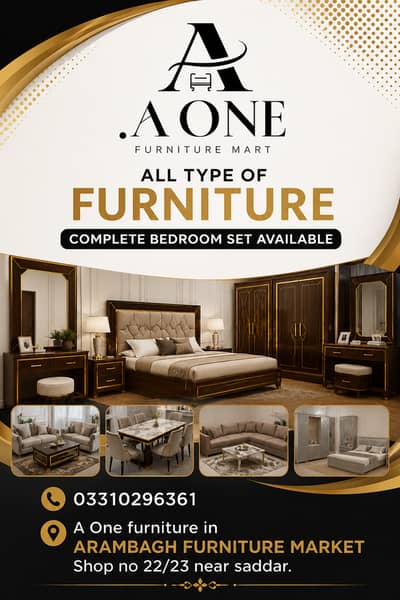 Luxury Furniture Sale – Complete Bedroom Sets Available | A One Furnit