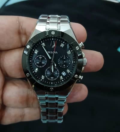 bulova diamond watch