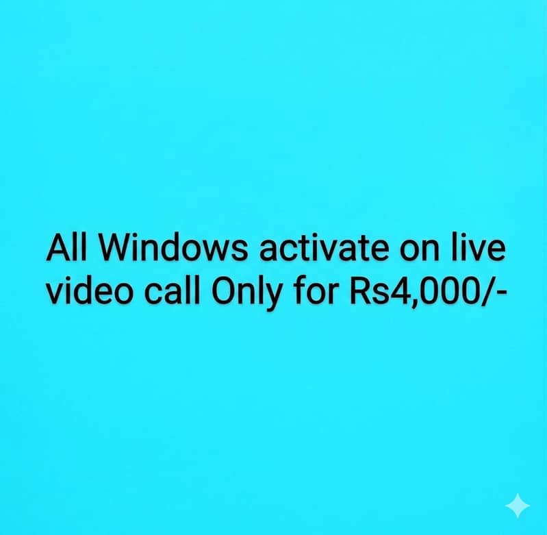 All Windows Activate. 0