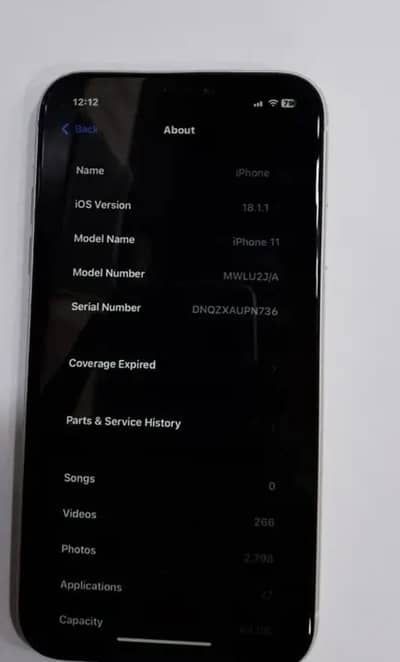 Iphone 11 dual sim approved 64Gb
