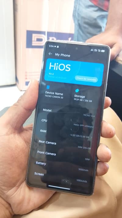 Tecno camon 30 12+12gb 256gb