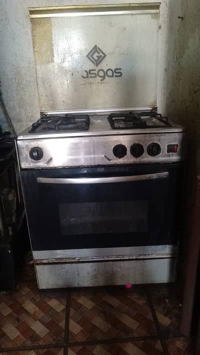 nas gas 3 burner oven