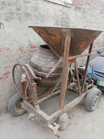 half bag mixer machine