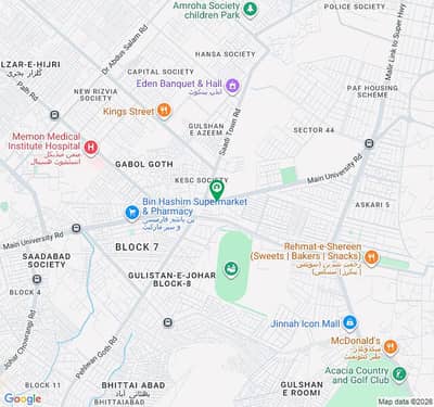 3BED/DD Brand New Project Burj-Ul-Harmain At Main Safoora Chowrangi Flat For Rent