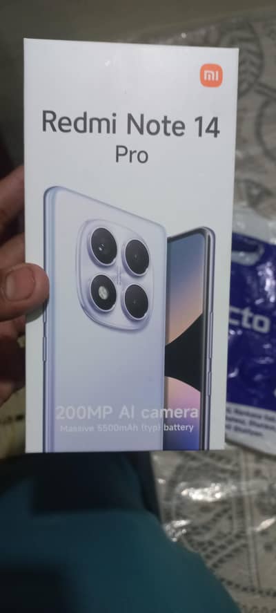 Redmi note 14 pro 12 GB ram 512 GB memory