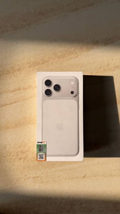 Iphone 17 pro max Pta approved 256gb Silver