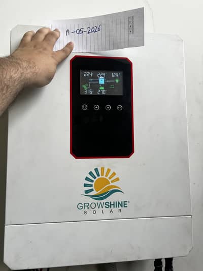 1 year used solar hybrid 4.5 kw inverter for sale