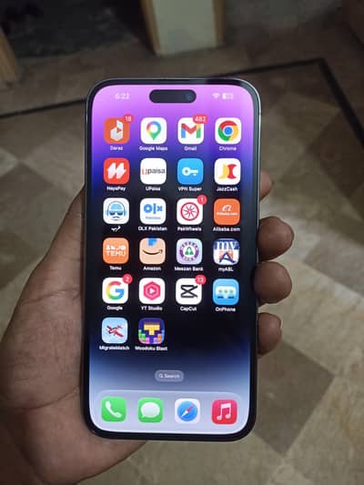 Iphone 14 pro Mex 128 Gb  100 health