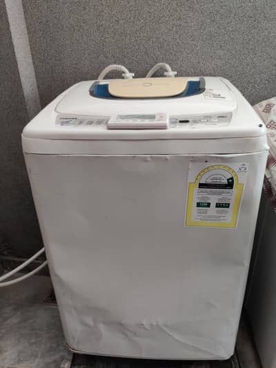 Toshiba Fully automatic washer and dryer large size