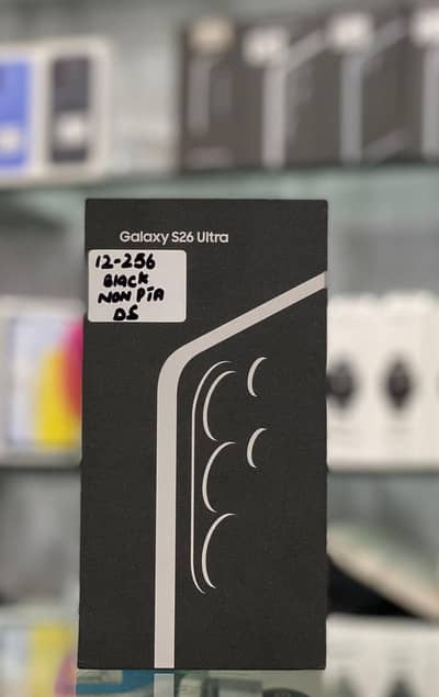 Samsung galaxy S26 ultra DS  256 gb Black Boxpack Nonactive