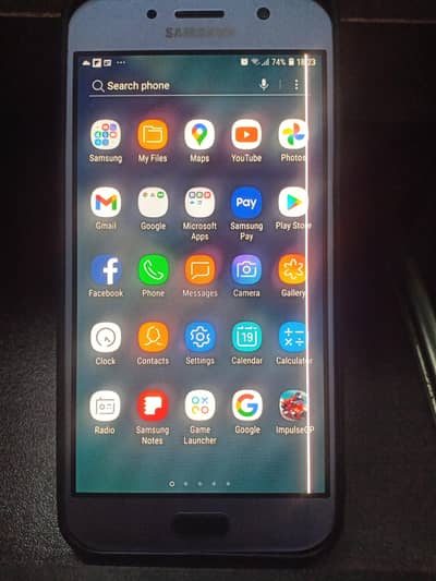TITLE:Samsung Galaxy A7 2017 – PTA Approved – Working Conditionn