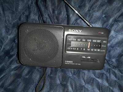 Sony isf-390 2bands fm am radio pocket very good sound quality