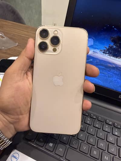 13 pro max (256 GB) Gold