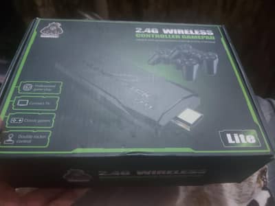 wireless controller gamepad and two remotes with cable