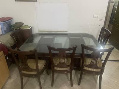 DIning Table - Wooden Dining - Luxury Dining  6 Seater Dining For Sale