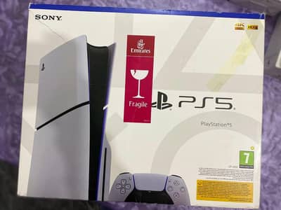 PS5 Slim Game Disk Edition  2 Controlar Complete Box