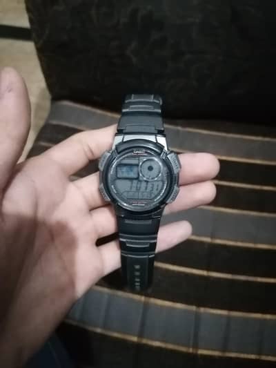 Casio Youth Illuminator Digital World Time Men's Watch