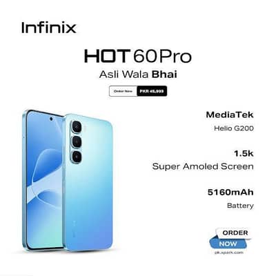infinix hot 60 pro 8+8/128