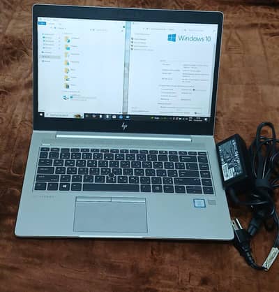 HP Elitebook core-i7/ 8GB ram / 512 GB ssd / good battery/ windows 10