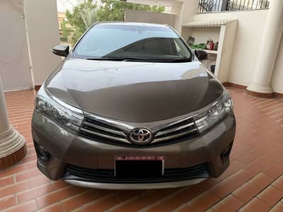 Toyota Altis Grande 2016  Sunroof Leather seats Climate AC , New key