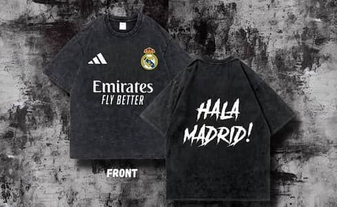 Hala Madrid Vintage Edition  asid wash