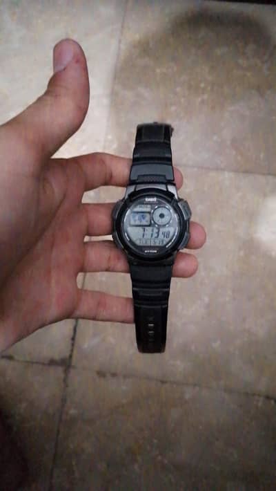 Casio Youth Illuminator Digital World Time Men's Watch