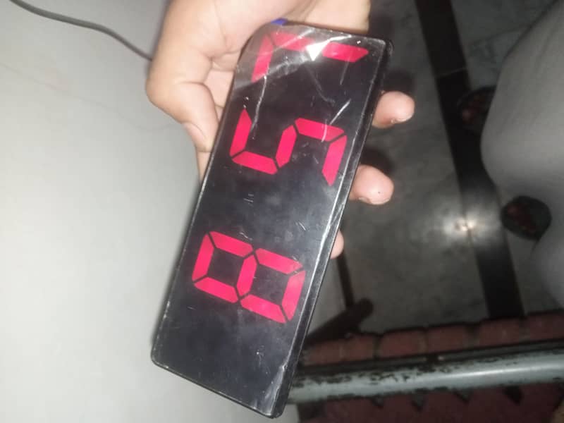 "Digital Wall Clock" 0