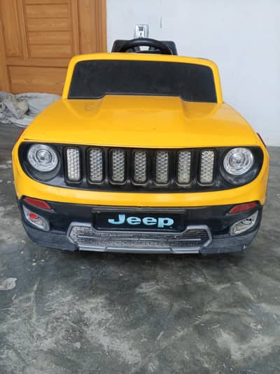 good condition baby jeep car