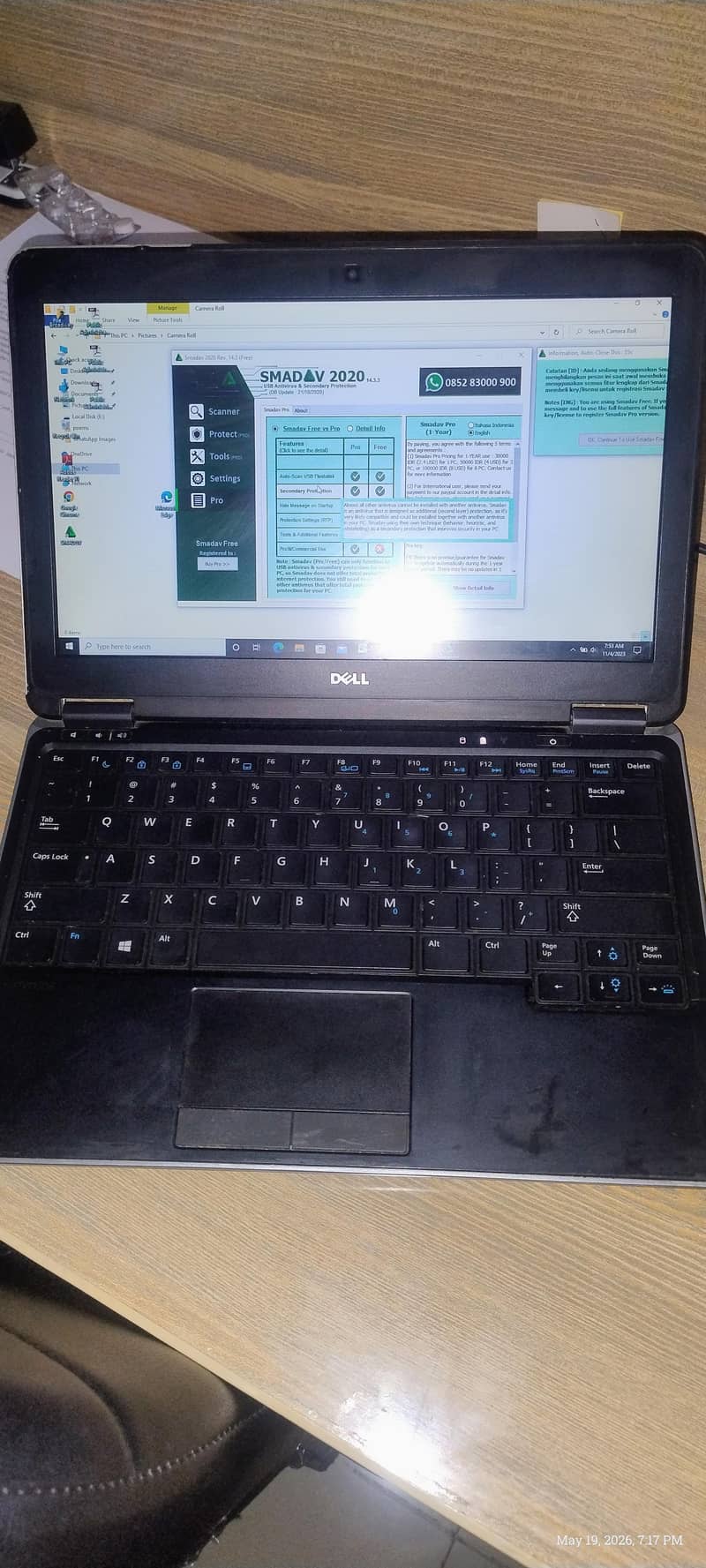 Dell I5 4th generation  E7240 2