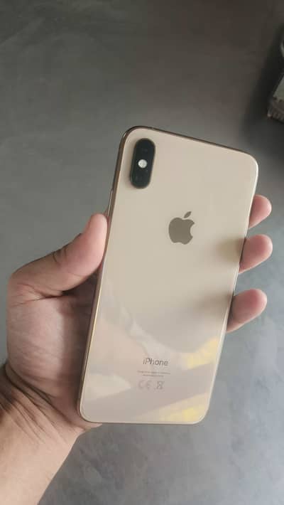 Apple iphone XS Max PTA Approved Dual Sim-78% Battery- 10/10Condition