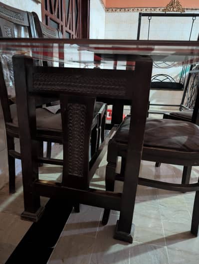 sheesham wood dinning table
