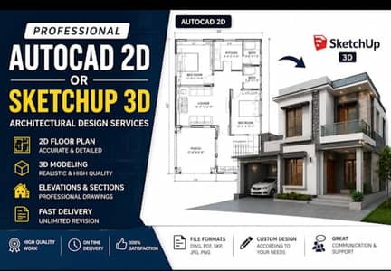 House Map's | 3D Elevation | Interior Design | Evacuation Map | Naqsha