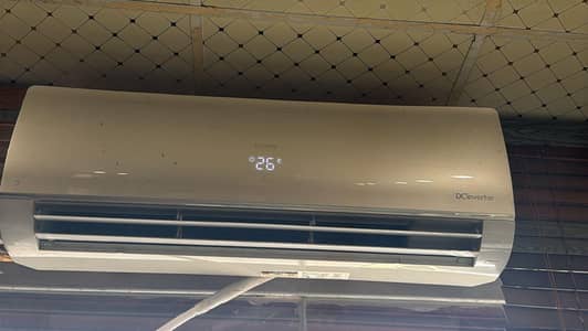 Haier 1.5 ton A. c very less used (0323-4300092)