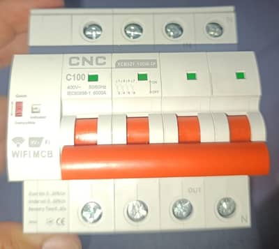 CNC 100A AC wifi breaker 4pole