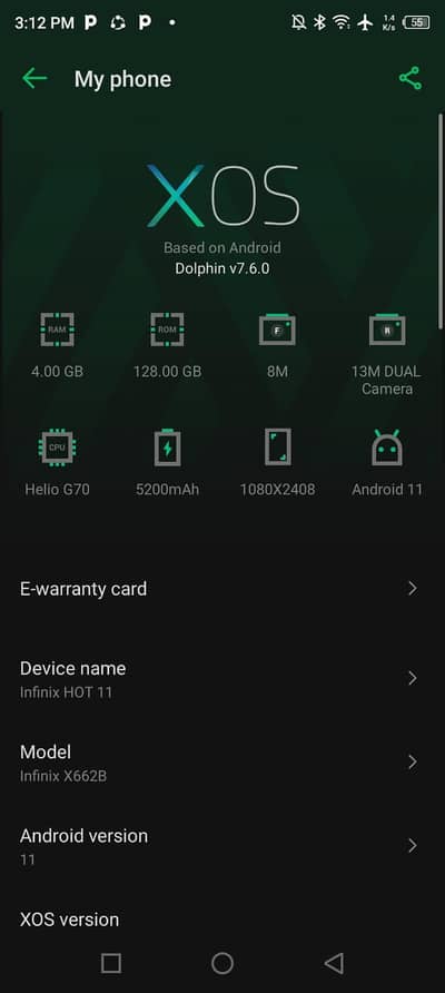 Infinix Hot 11
