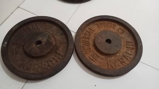 16 kg weight plates pair
