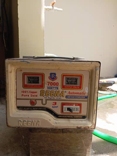 Reena 7000 watts voltage stabilizer