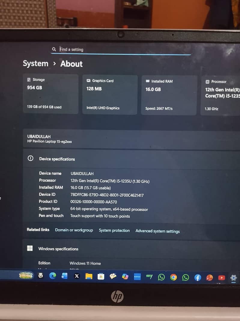 Hp pavilion 3