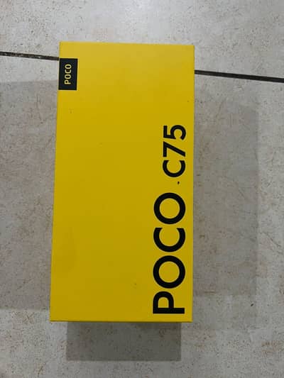 POCO C75 8/256 PTA Approved Like New