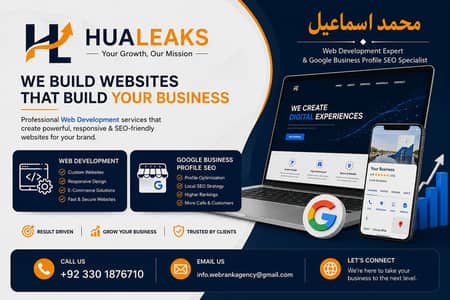 Professional Website Development, & GMB SEO