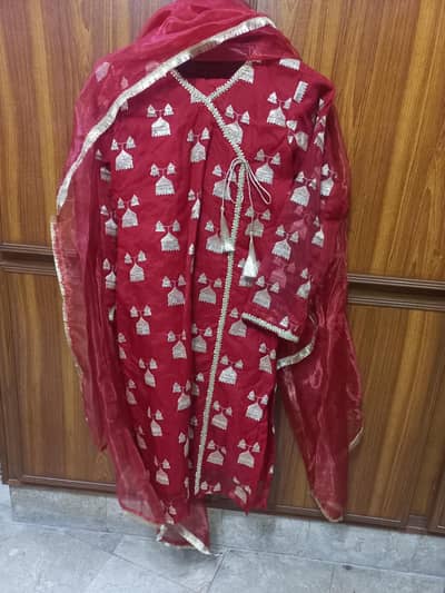 3 piece organza  suit (wore only once)