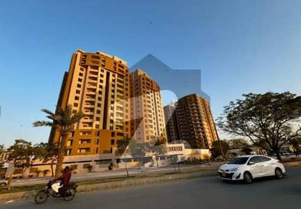 3BED/DD Brand New Project Burj-Ul-Harmain At Main Safoora Chowrangi Flat For Rent