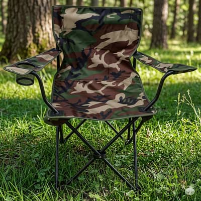 Premium Folding Camo Chairs Available | Heavy-duty quality