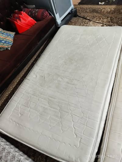 2 Spring Mattresses Size 78x42 (used)