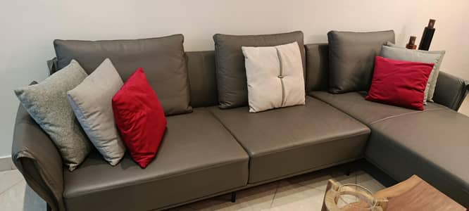 L shape sofa