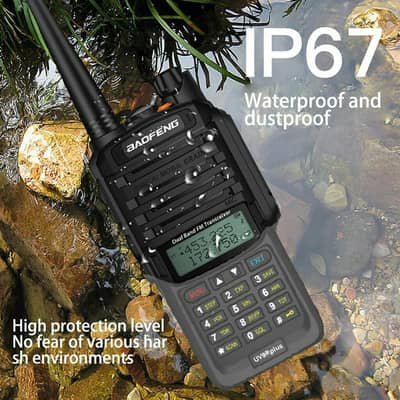 Baofeng UV 9R Dual Band walkie talkie with Long Range, Powerful Radios
