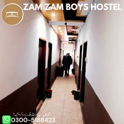 Zam Zam Boys Hostel Sharing Rooms available