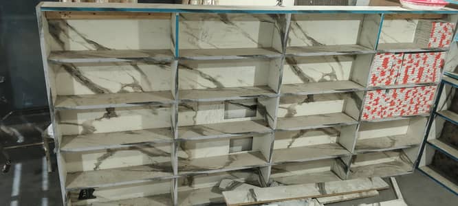 Racks and counter